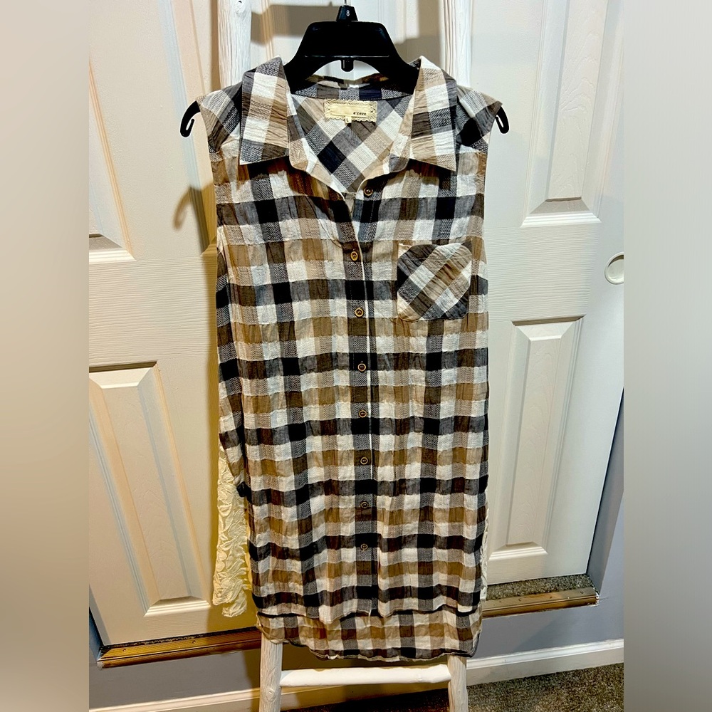 Plaid dress